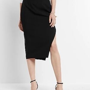 Express Black Pencil Skirt